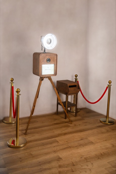 Fotobox mit Absperrband