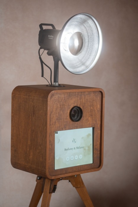 Fotobox auf Stativ